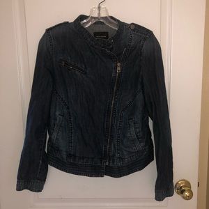 Moto Denim Jacket